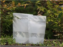 White Paper Coffee Bag with window